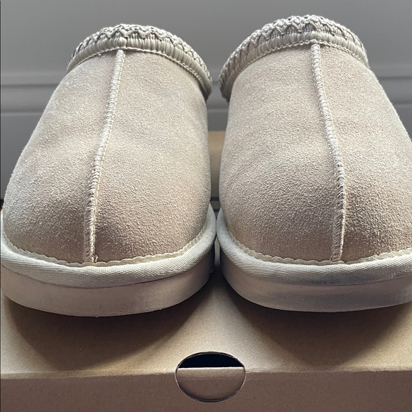 UGG Tan Suede Slip-On Shoes - Picture 3 of 10